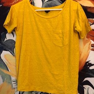 Yellow J.Crew T-Shirt